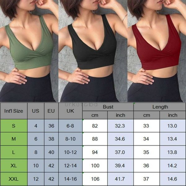 The Best Women Ladies Casual Tank Top Blouse Wrap Chest Bra Ladies Solid Summer Cami Crop Top Shirt Costume Beach Daily Clothes Online - Takalr