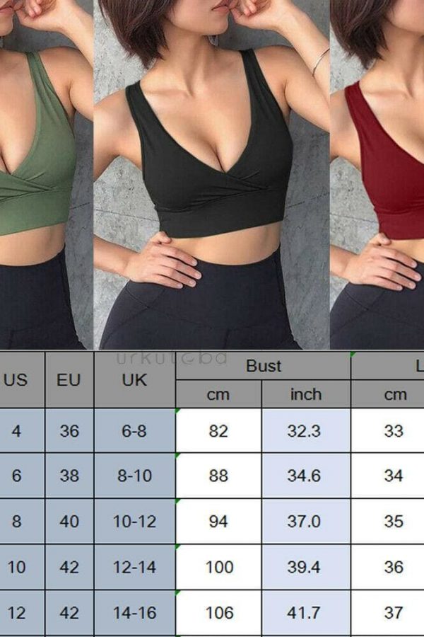 The Best Women Ladies Casual Tank Top Blouse Wrap Chest Bra Ladies Solid Summer Cami Crop Top Shirt Costume Beach Daily Clothes Online - Takalr