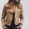 The Best Women Ladies Long Sleeve Waterfall Cardigan Blazer Coat Open Front Suede Jacket Zip Up Biker Casual Tops Clothes Online - Takalr