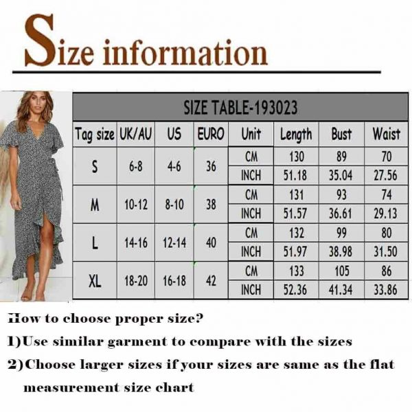 The Best Women Ladies Summer Boho Short Sleeve Long Floral Dress Fashion Ruffle V-Neck Party Beach Dresses Sundress Online - Takalr