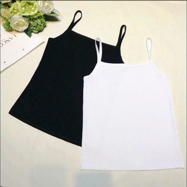 The Best Women Ladies Summer Sexy Slim Fit Camisole Sleeveless Solid Casual Tank Top Active Sports Daily Short Vest New Online - Takalr