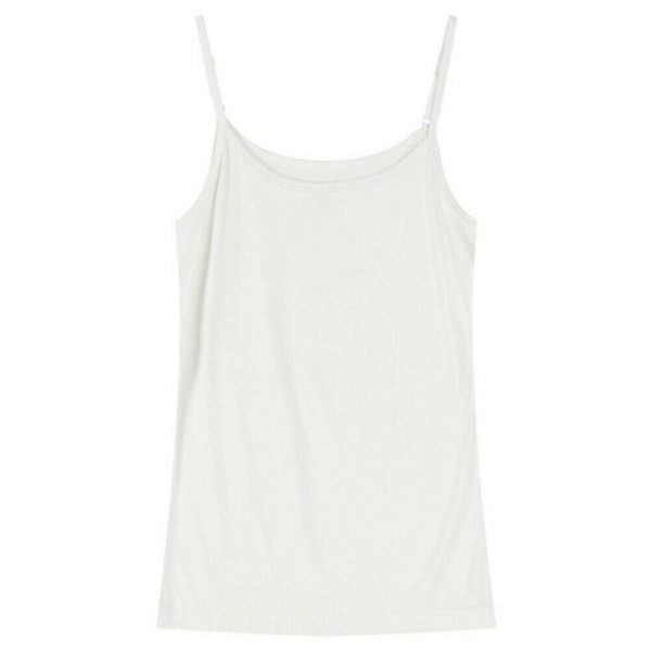 The Best Women Ladies Summer Sexy Slim Fit Camisole Sleeveless Solid Casual Tank Top Active Sports Daily Short Vest New Online - Takalr