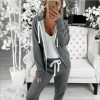 The Best Women Ladies Zipper Hooded Sweatshirt Long Sleeve Outwear Hoodie Plain Jacket Coat Tops Online - Takalr