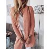 The Best Women Lady Winter Warm Casual Open Front Button Down Slim Cardigan Coats Baggy Long Sleeve Jumper Sweater Top Online - Takalr