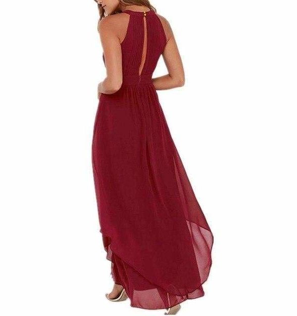 The Best Women Long Chiffon Dress New Summer Beach Dresses Online - Source Silk