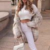 The Best Women Long Sleeve Ribbed Crop Tops Tee Fashion Ladies Crew Neck Stretch Autumn Casual Solid Loose Blouse Shirt Online - Takalr