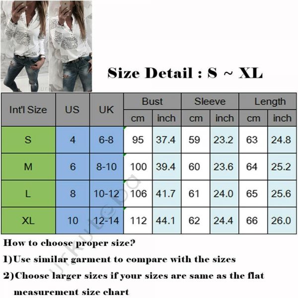 The Best Women Long Sleeve V-neck Button Letter Print Shirt New Fashion OL Ladies Casual Long Sleeve Shirt 2 Colors Online - Takalr