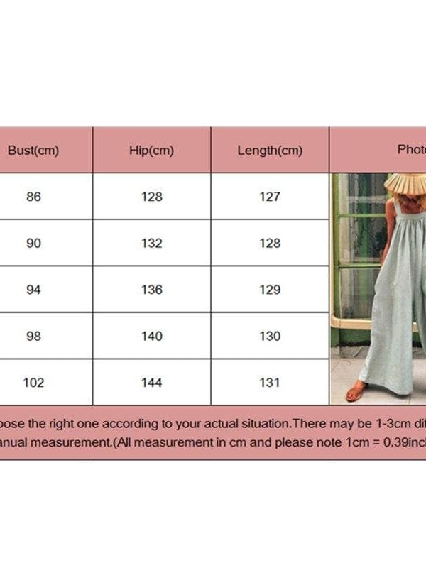 The Best Women Loose Baggy Jumpsuit Dungarees Playsuit Romper Ladies Casual Wide Leg Trousers Summer Holiday Clothing Online - Takalr