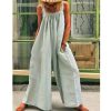 The Best Women Loose Baggy Jumpsuit Dungarees Playsuit Romper Ladies Casual Wide Leg Trousers Summer Holiday Clothing Online - Takalr