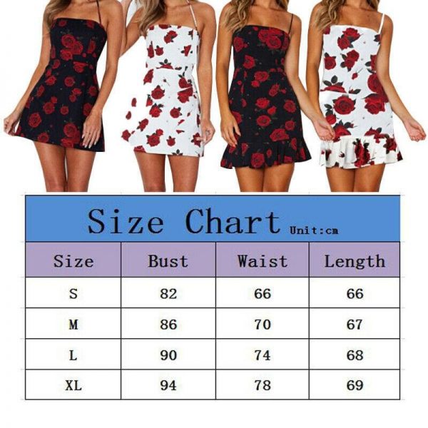 The Best Women Mini Floral Dress Summer Fashion Ladies Slim Bodycon Party Clubwear Beach Holiday Sleeveless Zipper Sundress Online - Takalr