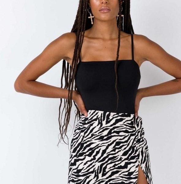 The Best Women Mini Skirt High Waist Leopard Zebra Print  Straight Soft Skirts Online - Takalr