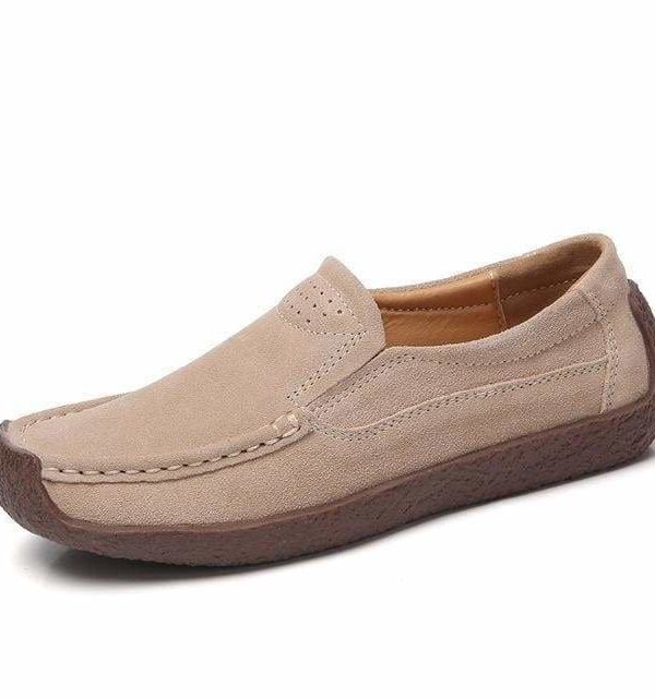 The Best Women Moccasins Women's Flats Genuine leather Shoes Online - Source Silk