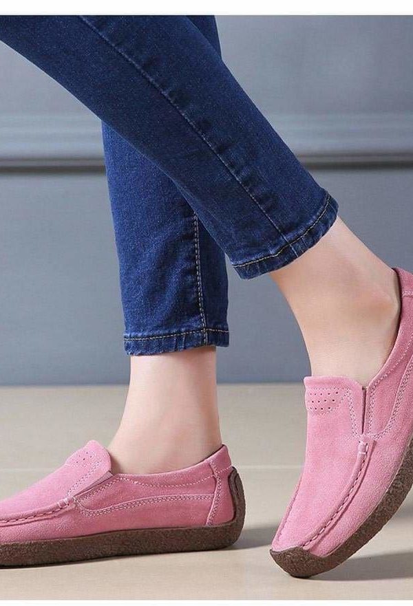 The Best Women Moccasins Women's Flats Genuine leather Shoes Online - Source Silk