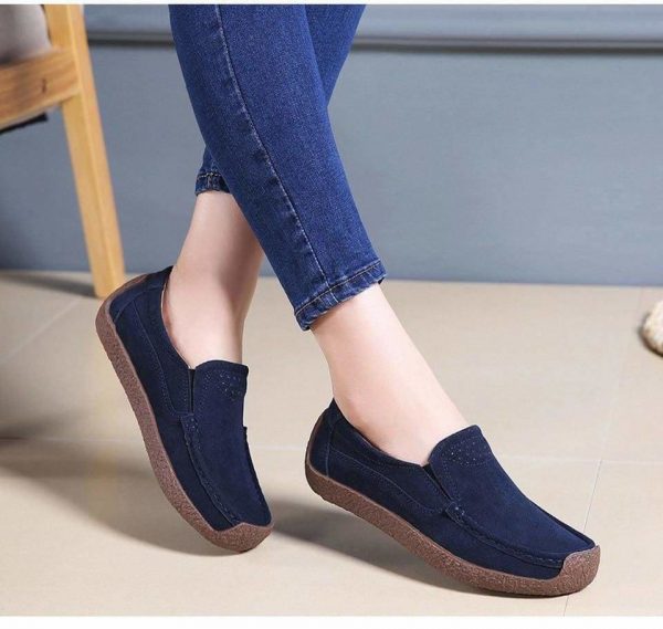 The Best Women Moccasins Women's Flats Genuine leather Shoes Online - Source Silk