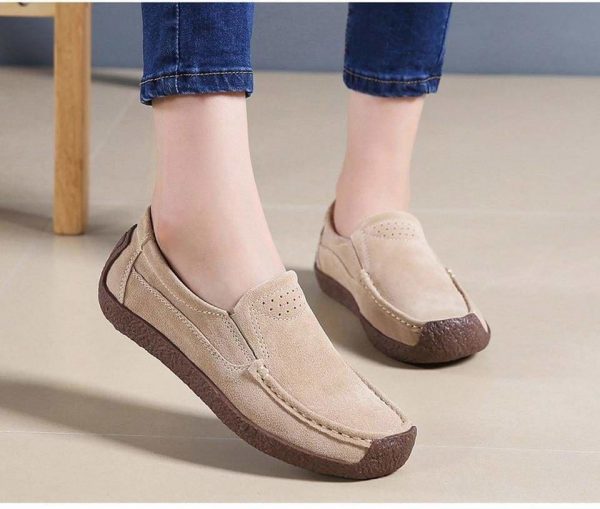 The Best Women Moccasins Women's Flats Genuine leather Shoes Online - Source Silk