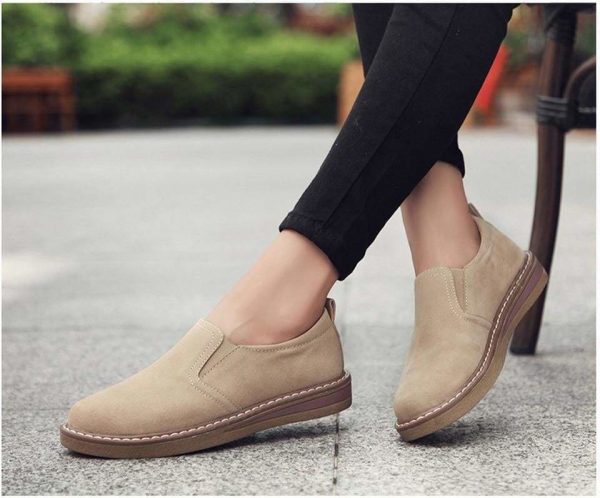 The Best Women Moccasins Women's Flats Genuine leather Shoes Online - Source Silk