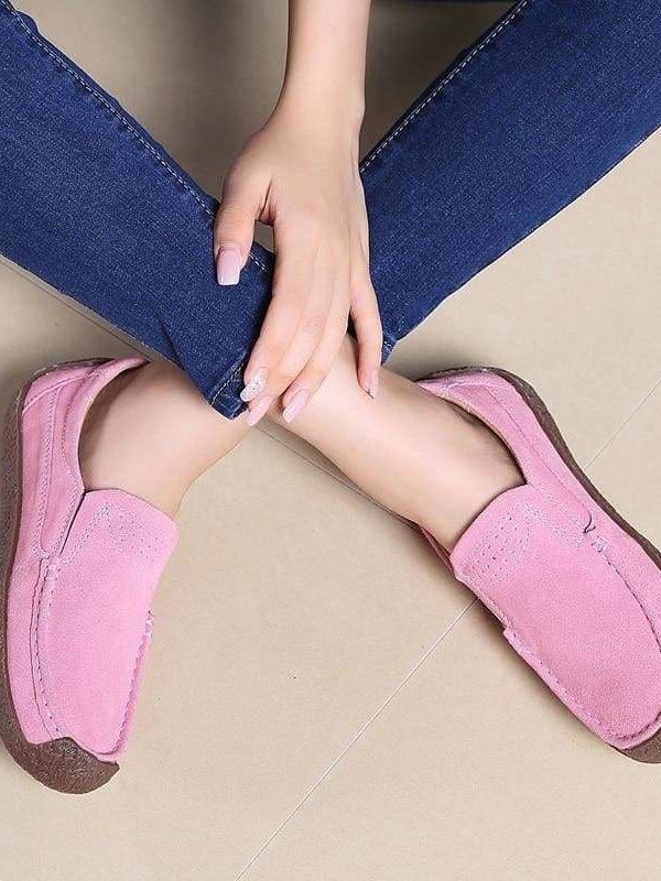 The Best Women Moccasins Women's Flats Genuine leather Shoes Online - Source Silk