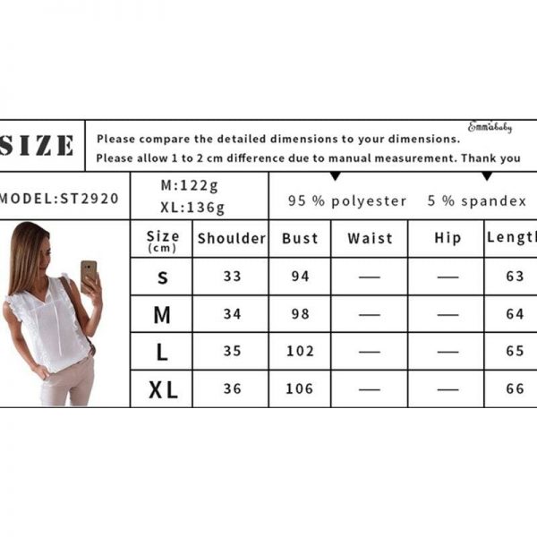 The Best Women Office Ruffle Shirt Tank Top Summer Sleeveless V Neck OL Ladies Loose Blouse Tunic Tops Summer Clothing Online - Takalr