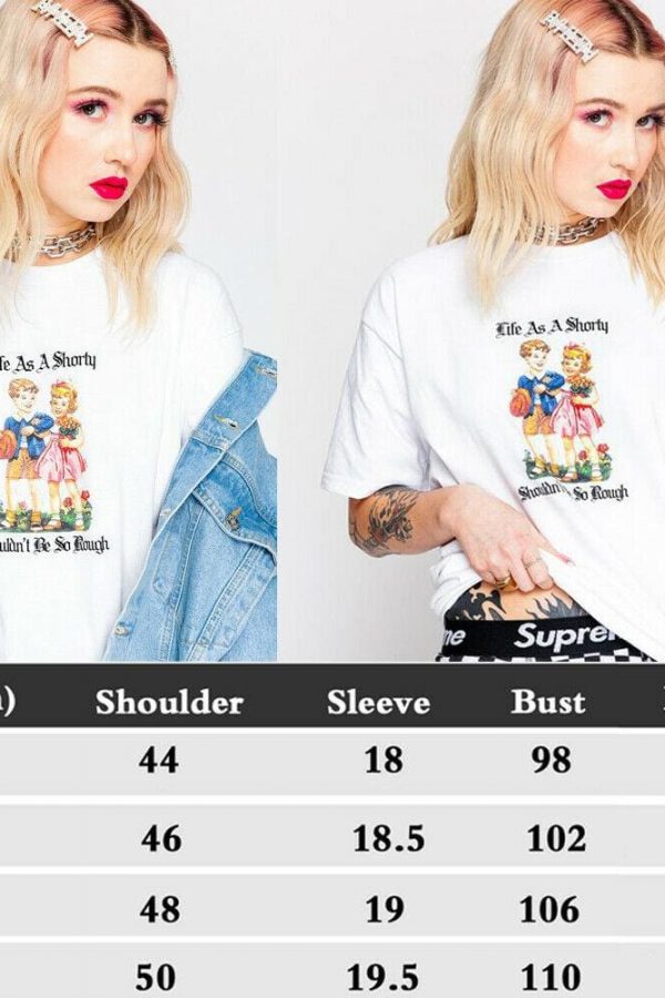 The Best Women Printed Short Sleeve Loose T-Shirts Ladies Summer Casual Tops Shirt Online - Takalr