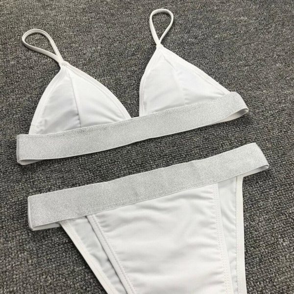 The Best Women Push-Up Bikini Bra Padded Tops Thong Bottoms Ladies Summer Swimwear Beachwear Bathing Suit Online - Takalr