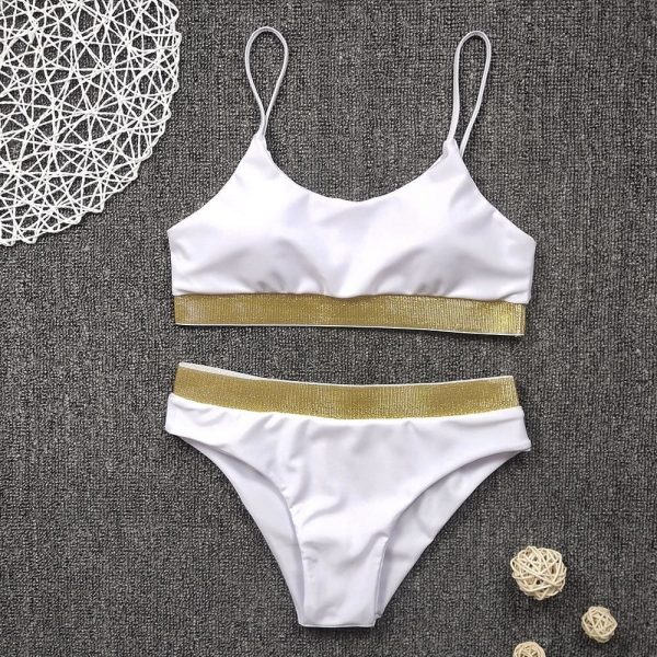 The Best Women Push Up Padded Bikini Sequin Swimsuit Swimwear Beachwear Bathing Suit Online - Takalr