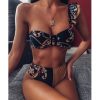 The Best Women Push-Up Padded Bikini Set Strappy Swimsuit Beachwear Swimwear Bathing Suit Online - Takalr