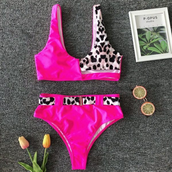 The Best Women Push-up Padded Bra Bandage Bikini Set Swimsuit Triangle Swimwear Brazilian 2Pcs Bathing Suit Online - Takalr