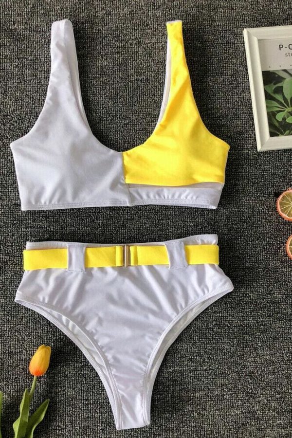 The Best Women Push-up Padded Bra Bandage Bikini Set Swimsuit Triangle Swimwear Brazilian 2Pcs Bathing Suit Online - Takalr