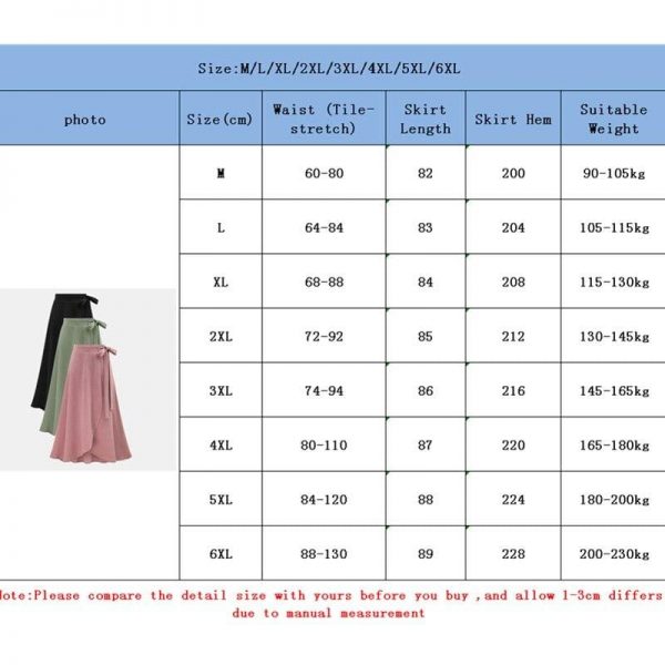 The Best Women Ruffle Wrap Over Loose Skirt Ladies Fashion Solid High Waist Split Irregular Party A-Line Long Skirt Plus Size Online - Takalr