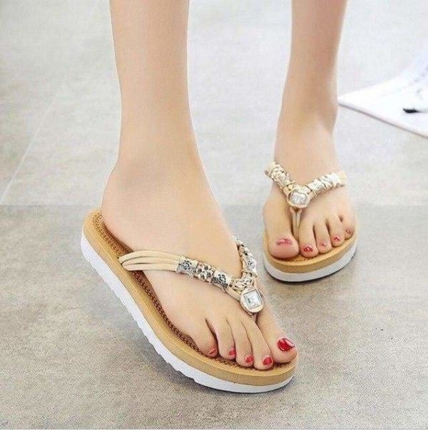 The Best Women Sandals Peep Toe Jelly Shoes Flat Shoes Online - Source Silk