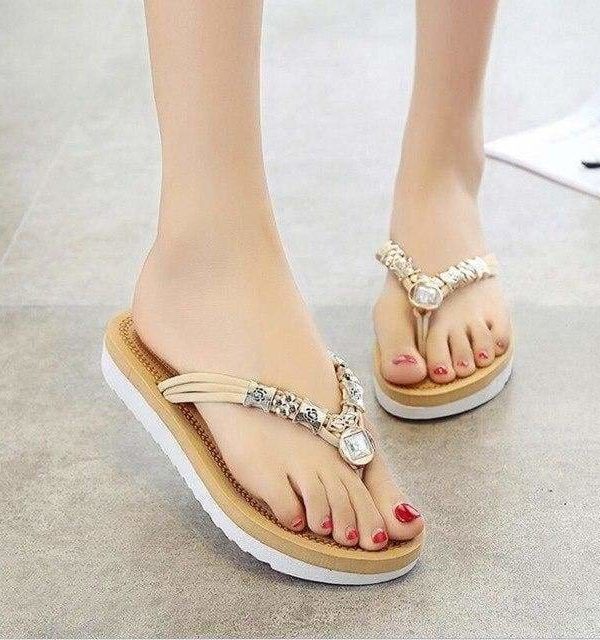 The Best Women Sandals Peep Toe Jelly Shoes Flat Shoes Online - Source Silk