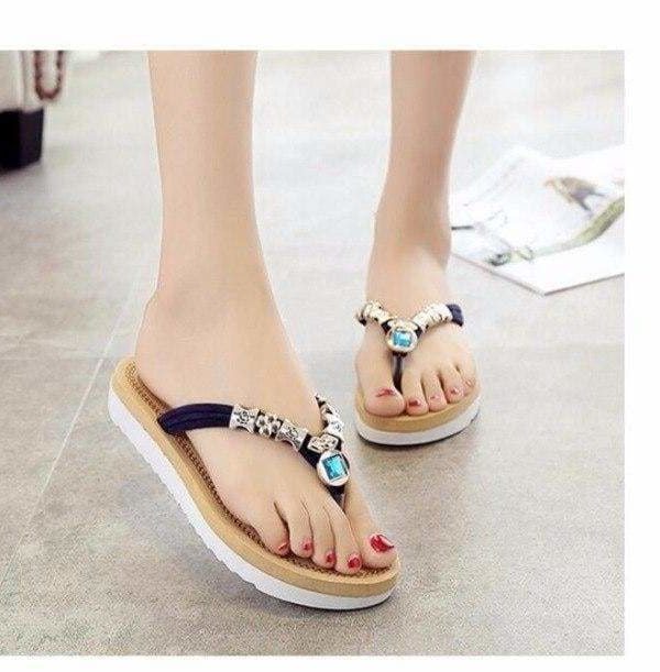 The Best Women Sandals Peep Toe Jelly Shoes Flat Shoes Online - Source Silk