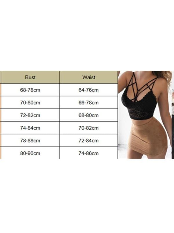 The Best Women Sexy Casual Tank Top Vest Blouse Sleeveless Summer Bandage Lace Strap Bralette Halter Bustier Crop Top Shirt Cami Top Online - Takalr