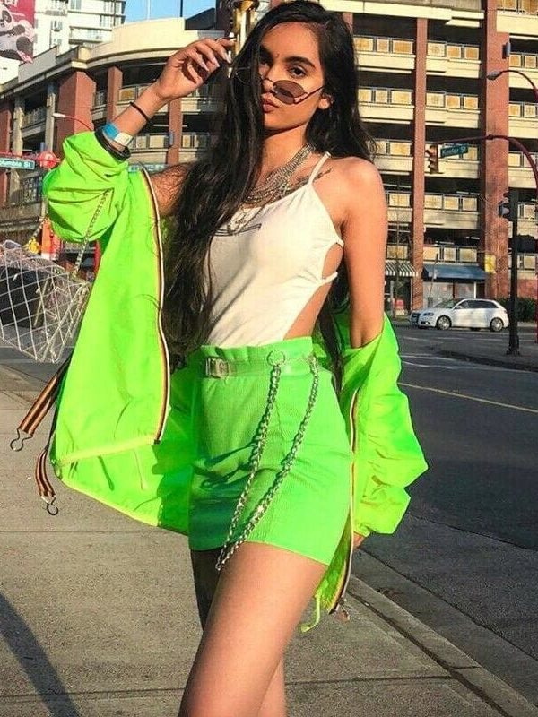 The Best Women Sexy Hip-hop Style Bodycon Bandage Pencil Skirt Fashion Summer Party High Waist Clubwear Mini Sundress Slim Skirt Online - Takalr