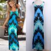 The Best Women Sexy Summer Long Maxi Dress Ladies Sleveless Bodycon Evening Party Dress Summer Beach Holiday Sundress Online - Takalr