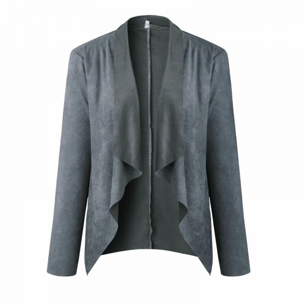 The Best Women Spring Autumn Cardigan OL Office Ladies Fashion Simple Coat Jacket Online - Takalr