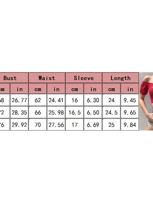 The Best Women Summer Casual Off Shoulder Crop Top Vest Fashion Sexy Slash Neck Letter Beach Short Slim Tee T-shirts Online - Takalr