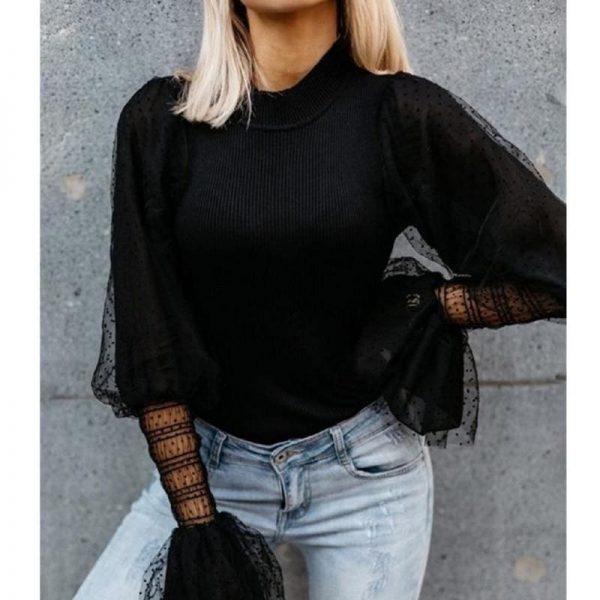 The Best Women Tops Blouses Long Sleeve OL Shirt Online - Takalr