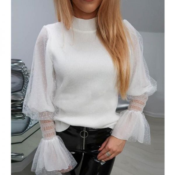 The Best Women Tops Blouses Long Sleeve OL Shirt Online - Takalr