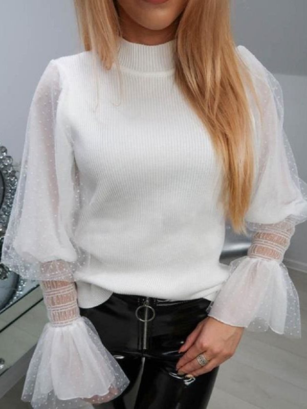 The Best Women Tops Blouses Long Sleeve OL Shirt Online - Takalr