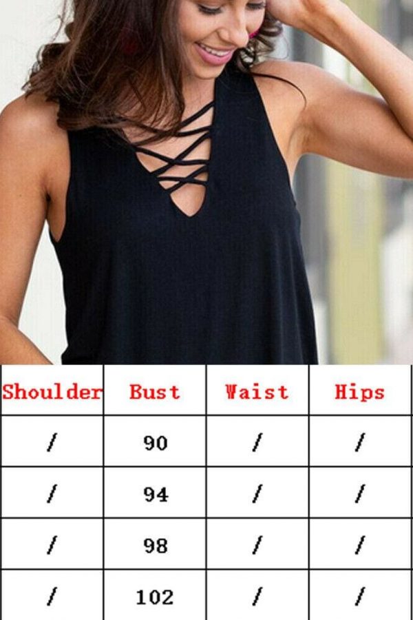 The Best Women Vest Sleeveless Loose Camisole Ladies Solid Tank Tops Blouse Shirt Summer Clothes Online - Takalr