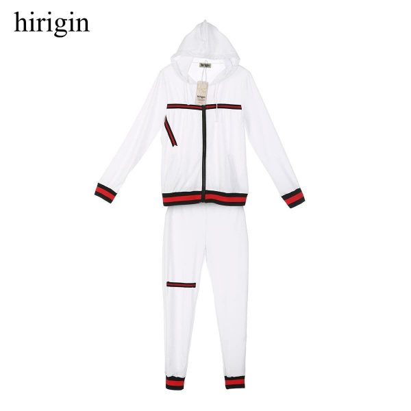 The Best Womens 2pcs Tracksuits Set Ladies Casual O-Neck Hoodies +long Pants Plus Size Online - Takalr