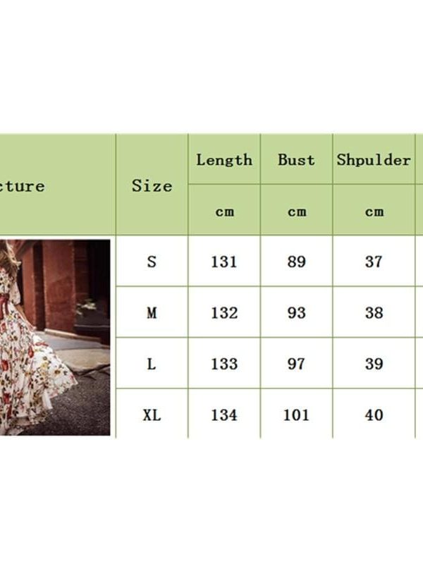 The Best Women's Boho Maxi Dress Floral Summer Beach Party Long Sundress Fashion Ladies Casual Daily Half Sleeve Dress Clothes Online - Takalr