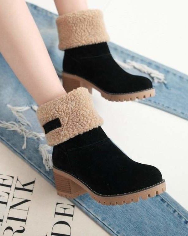 The Best Women's Boots Snow Boots Short Bootie Shoes Online - Source Silk