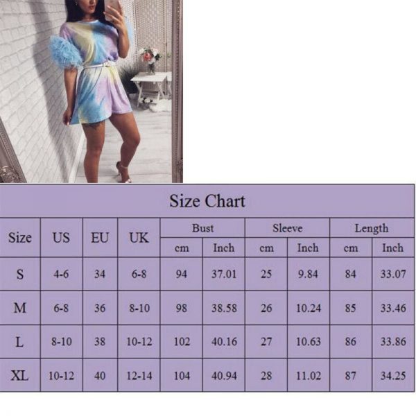 The Best Women's Holiday Mini Floral Dress Fashion Ladies Tulle Short Sleeve Bodycon Online - Takalr