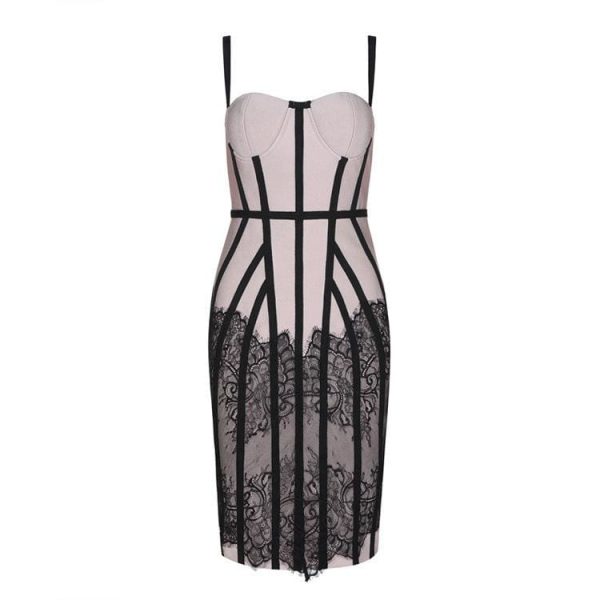 The Best Women's Sling Lace Bandage Dress Online - Takalr