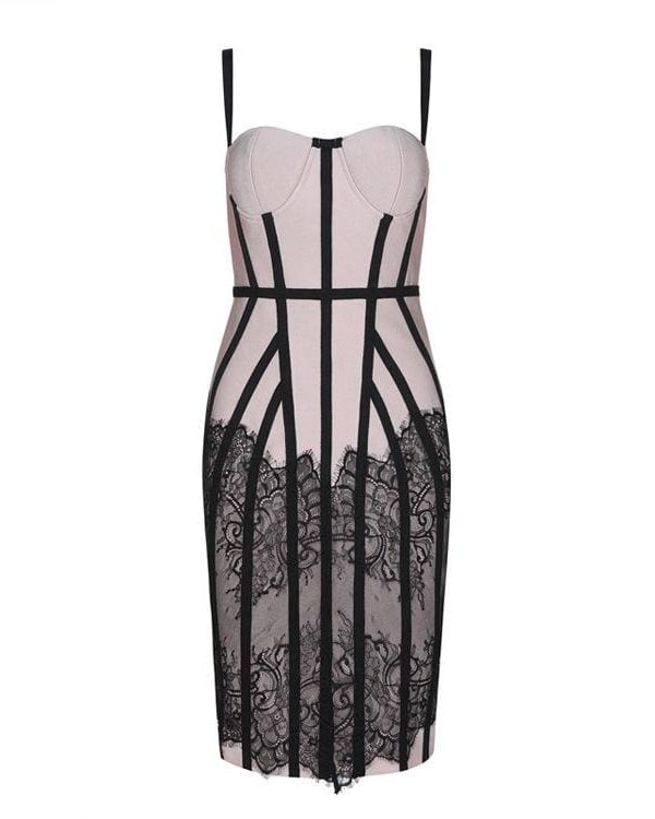 The Best Women's Sling Lace Bandage Dress Online - Takalr