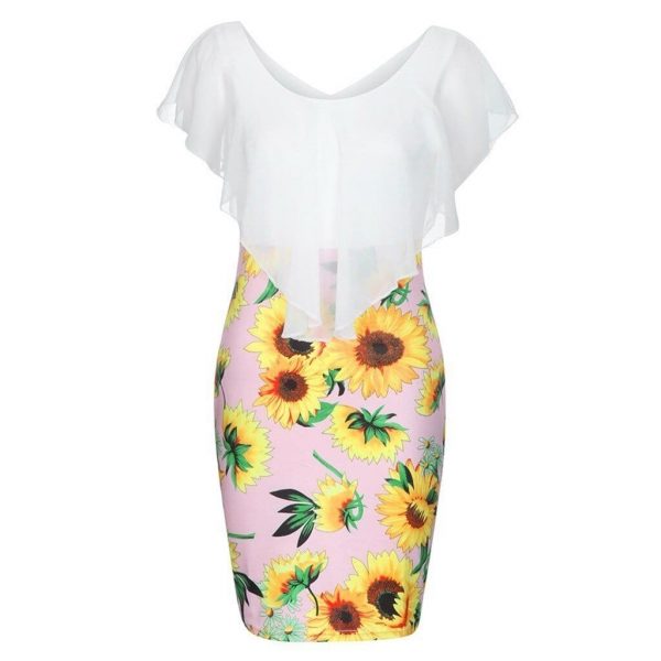 The Best Womens summer dress fashion Sleeveless O-Neck women Vintage dresses Online - Source Silk