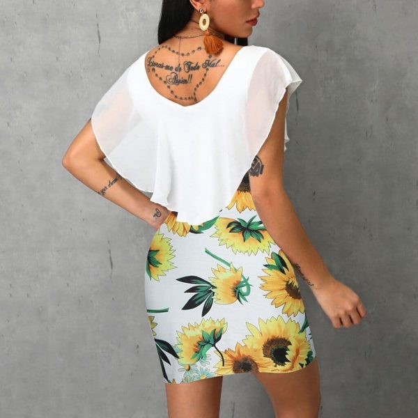 The Best Womens summer dress fashion Sleeveless O-Neck women Vintage dresses Online - Source Silk