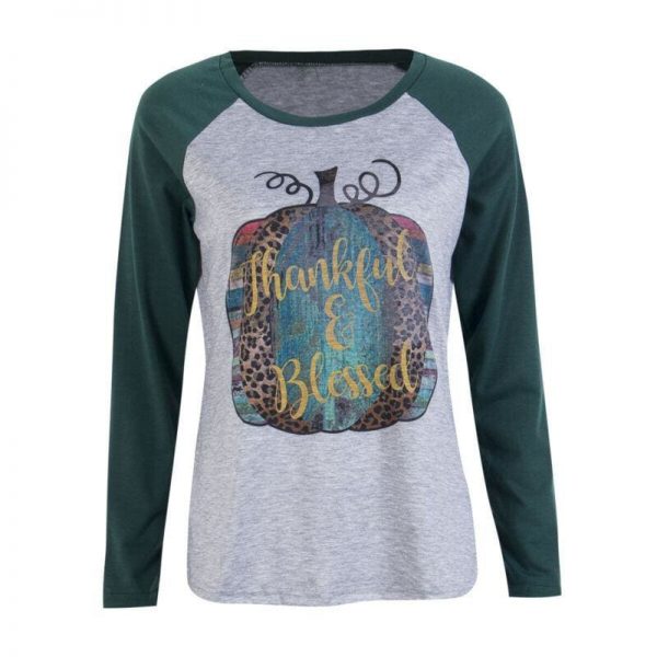 The Best Women's Vintage Pumpkin Clothing Printed Top Halloween Festival Casual Pre-fall Daily Leisure T-shirts Tees Online - Takalr